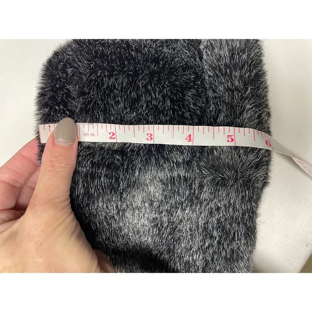 Parkhurst Faux Fur Bucket Hat Russian Style Ladies Winter Hat Old Money Gray